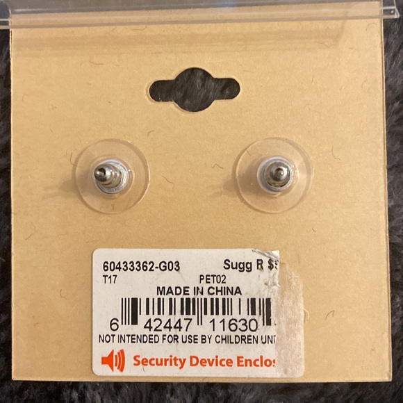 NEW Paw Rhinestone Sparkling Earrings GIFT - Picture 3 of 3